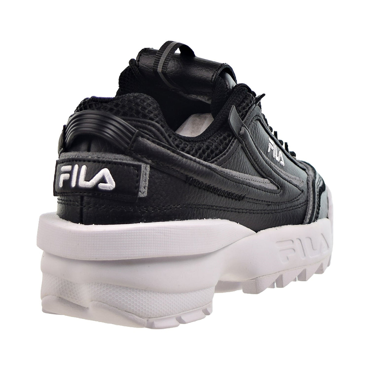 Fila shops disruptor low black