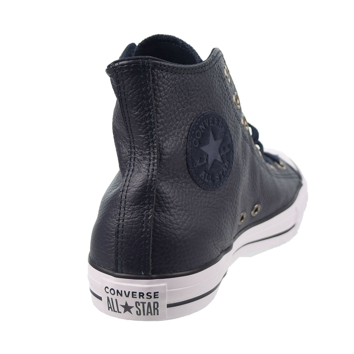 converse all star overseas black monochrome high top ox leather