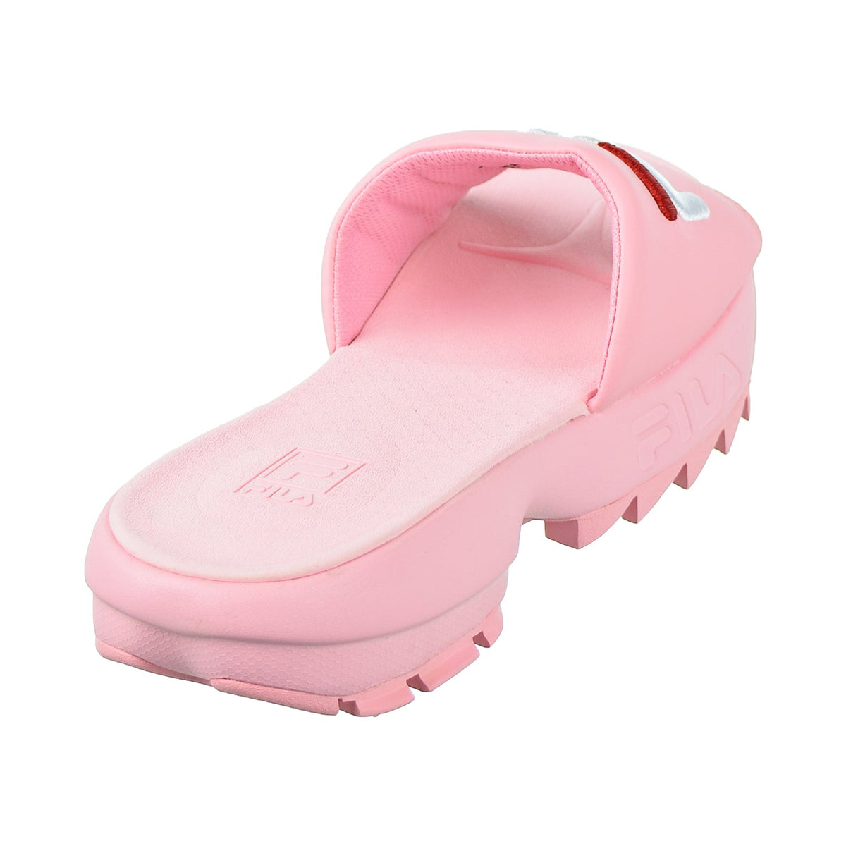 Fila Disruptor Bold Women s Slides Pink White Red Sports Plaza NY