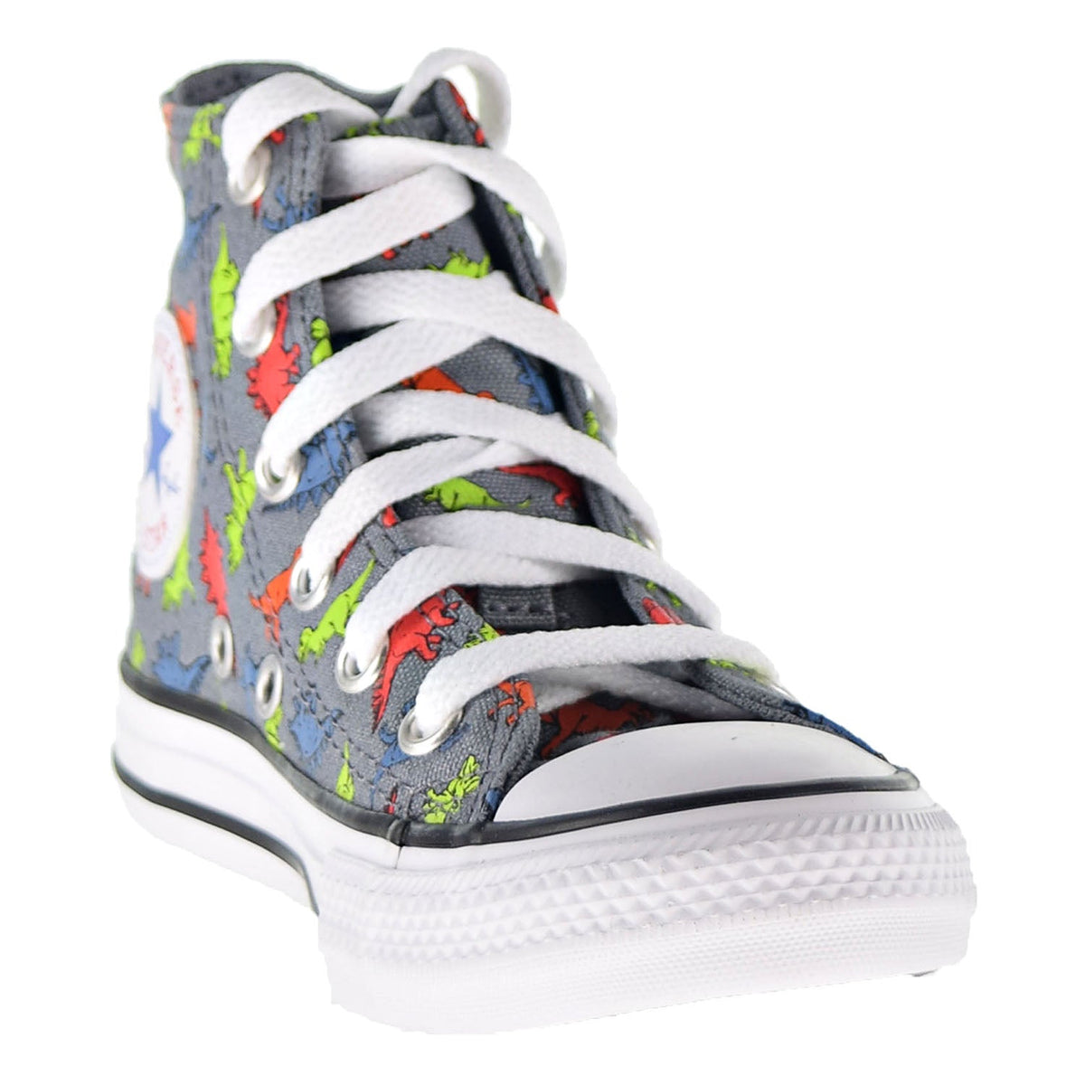 Taylor Star Chuck Plaza Grey-Blac – Hi Kids\' Cool Converse Shoes NY Dinoverse All Sports