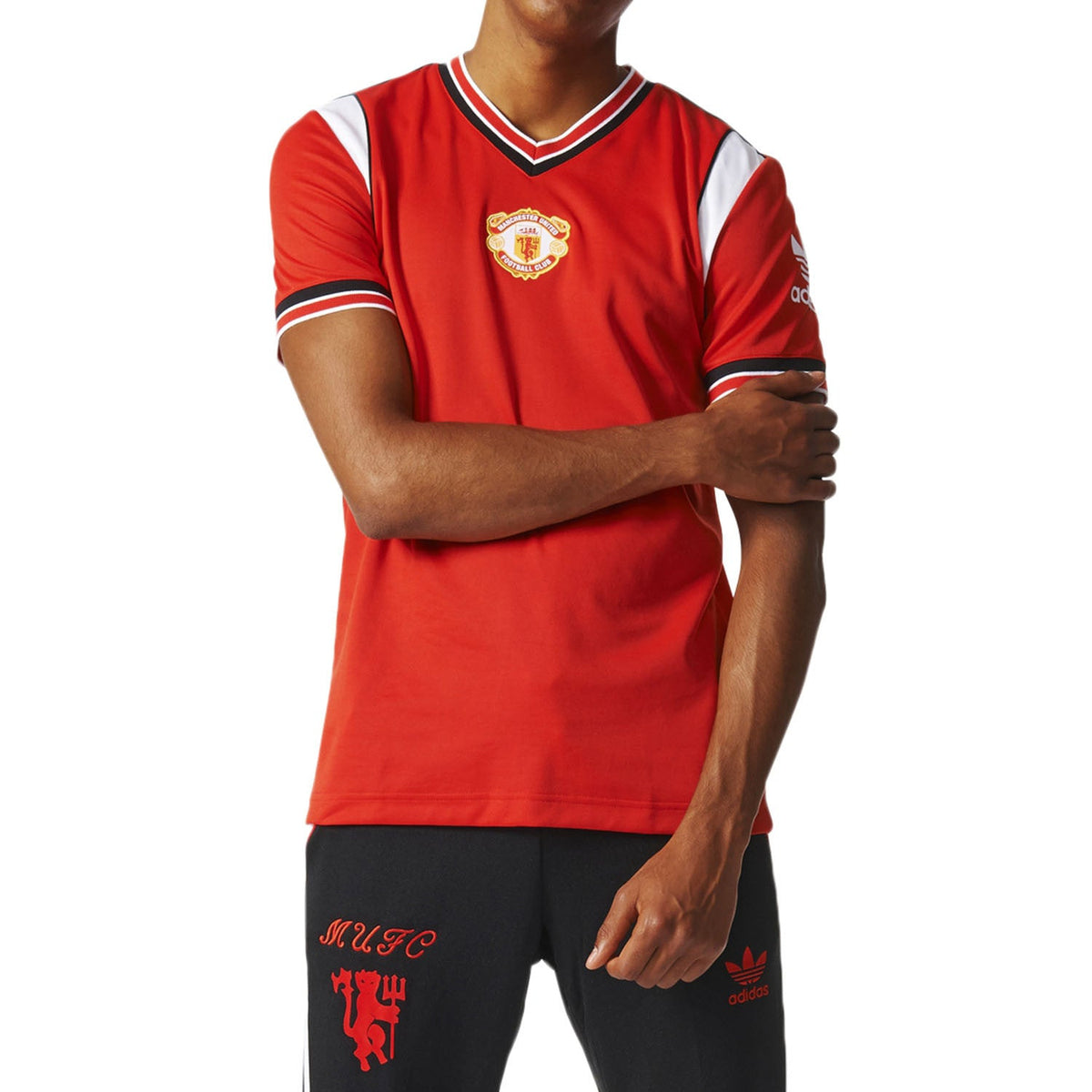 Red adidas Manchester United FC 2022/23 Home Shirt