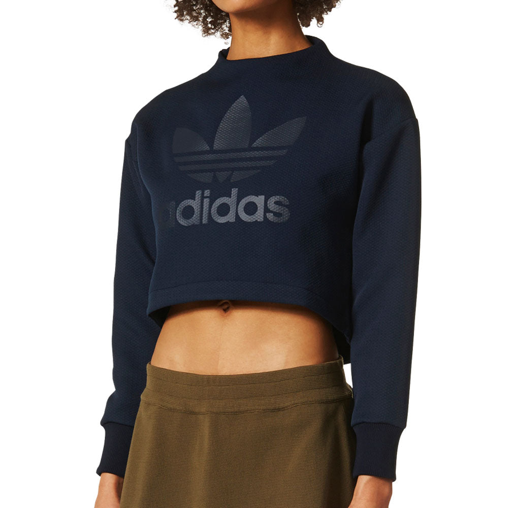 Ink Plaza Women\'s Sweatshirt Longsleeve Legend Cropped Originals Sports – NY Adidas