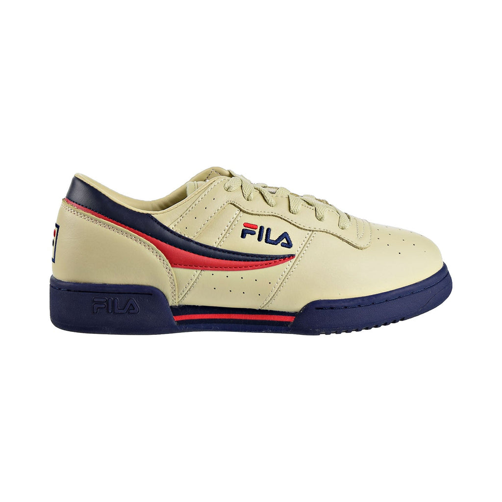 Fila Original Fitness Men s Shoes Cream Peacoat Fire Red Sports Plaza NY