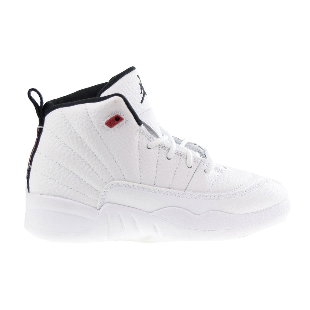 Jordan 12 Retro (PS) "Twist" Little Kids' Shoes White-Red