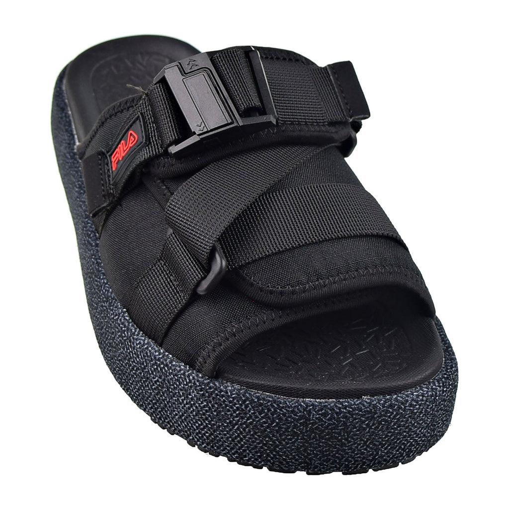 Fila Men's Atlas Slides Black-Red