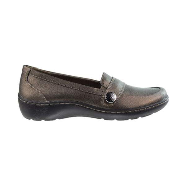 Clarks Cora Daisy Women's Shoes Bronze Metallic