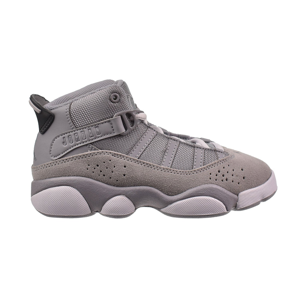 Jordan 6 Rings (PS) Little Kids' Shoes Wolf Grey-Cool Grey-White