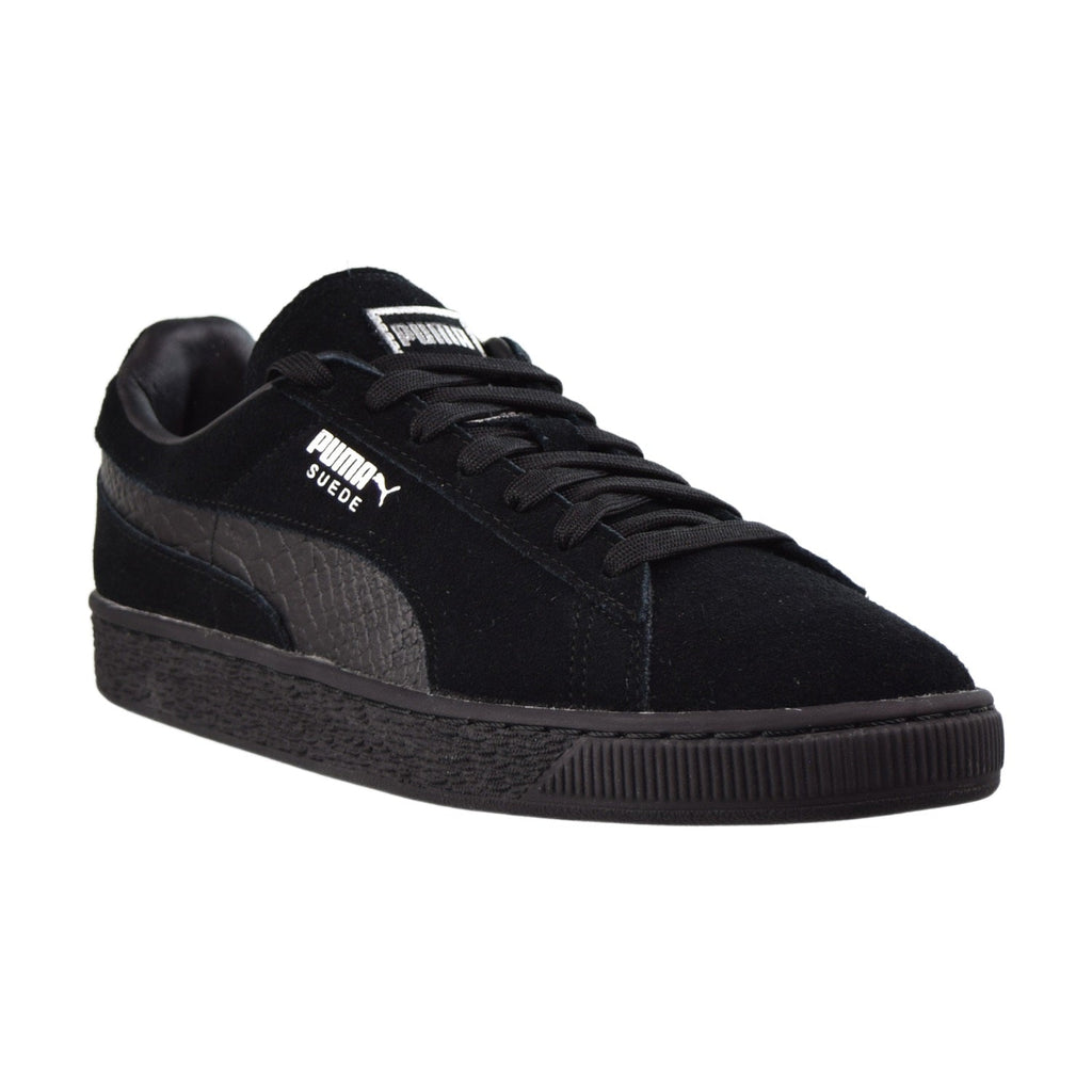 Puma Suede Classic Mono Reptile Men s Shoes Black Sports Plaza NY