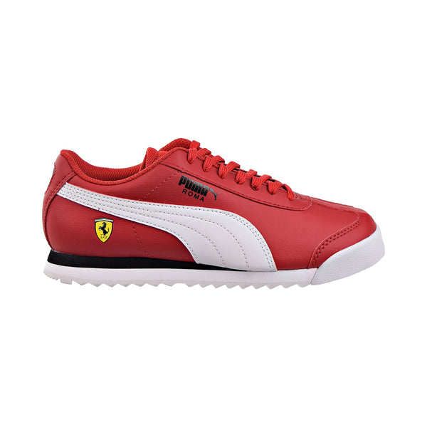 Puma Scuderia Ferrari Roma Jr Big Kids Shoes Rosso Corsa White Black Sports Plaza NY