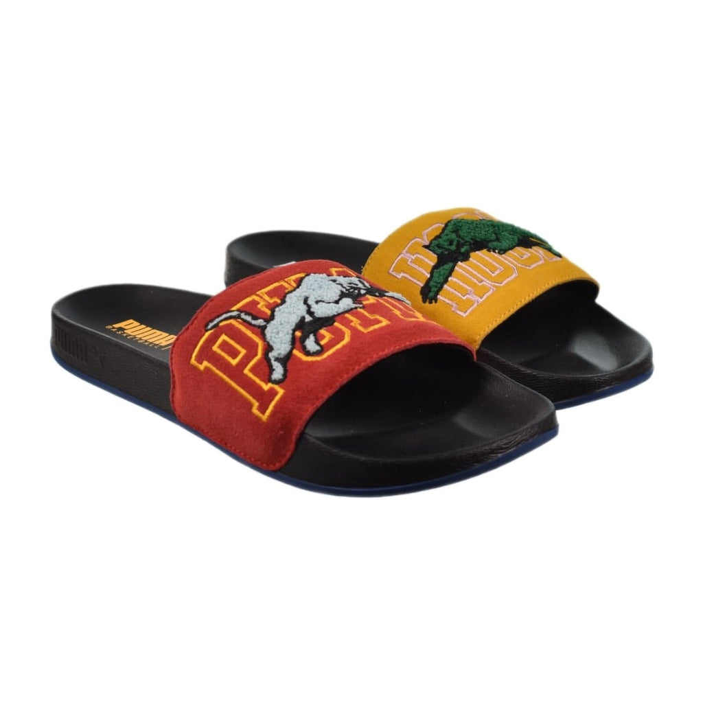 Puma Leadcat FTR BB Signing Day Men's Slides Black-Yellow-Red