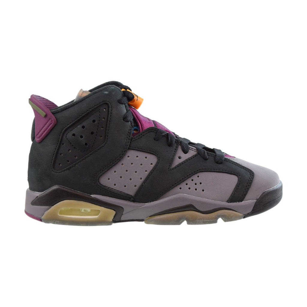 Jordan 6 Retro (GS) Big Kids' Shoes Black-Light Grey-Bordeaux