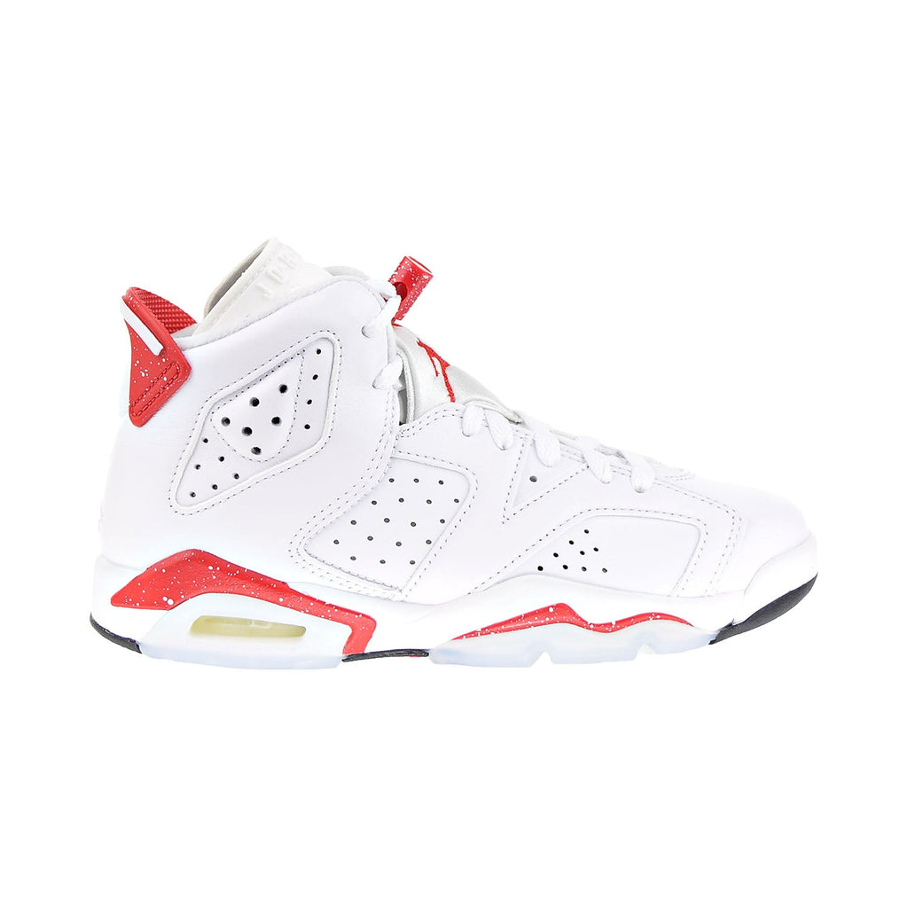 Jordan 6 Retro (GS) "Red Oreo" Big Kids' Shoe White-University Red