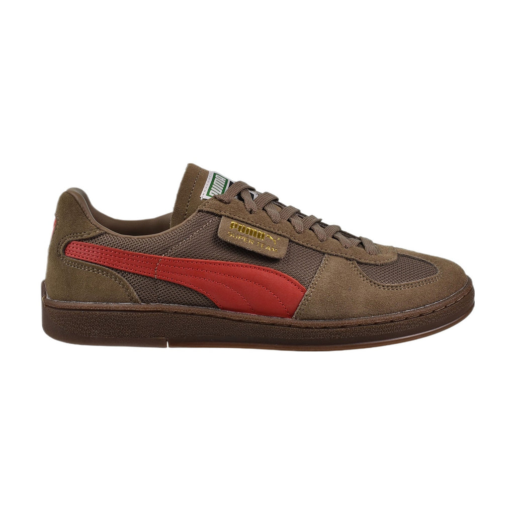 Puma Super Team OG Men's Shoes Totally Taupe Red