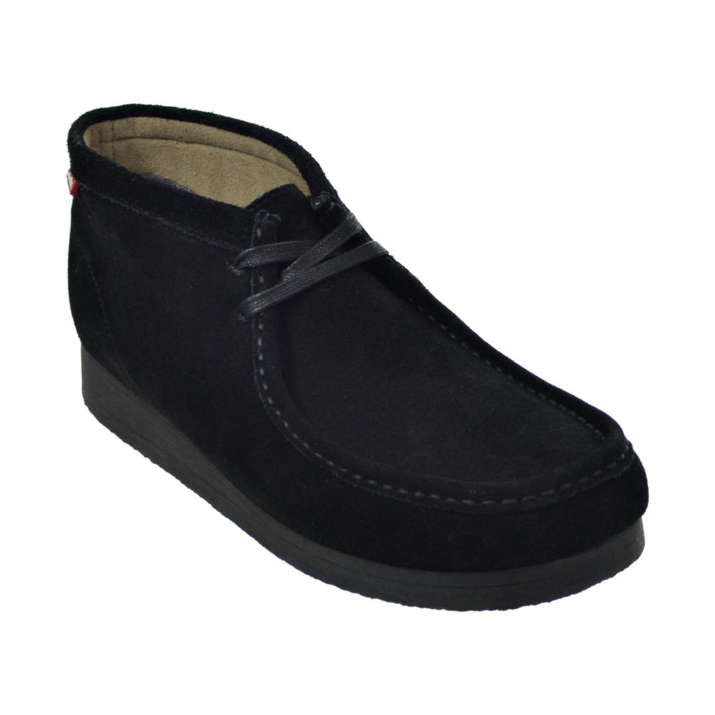 Clarks Stinson Hi Men s Shoes Black Suede Sports Plaza NY