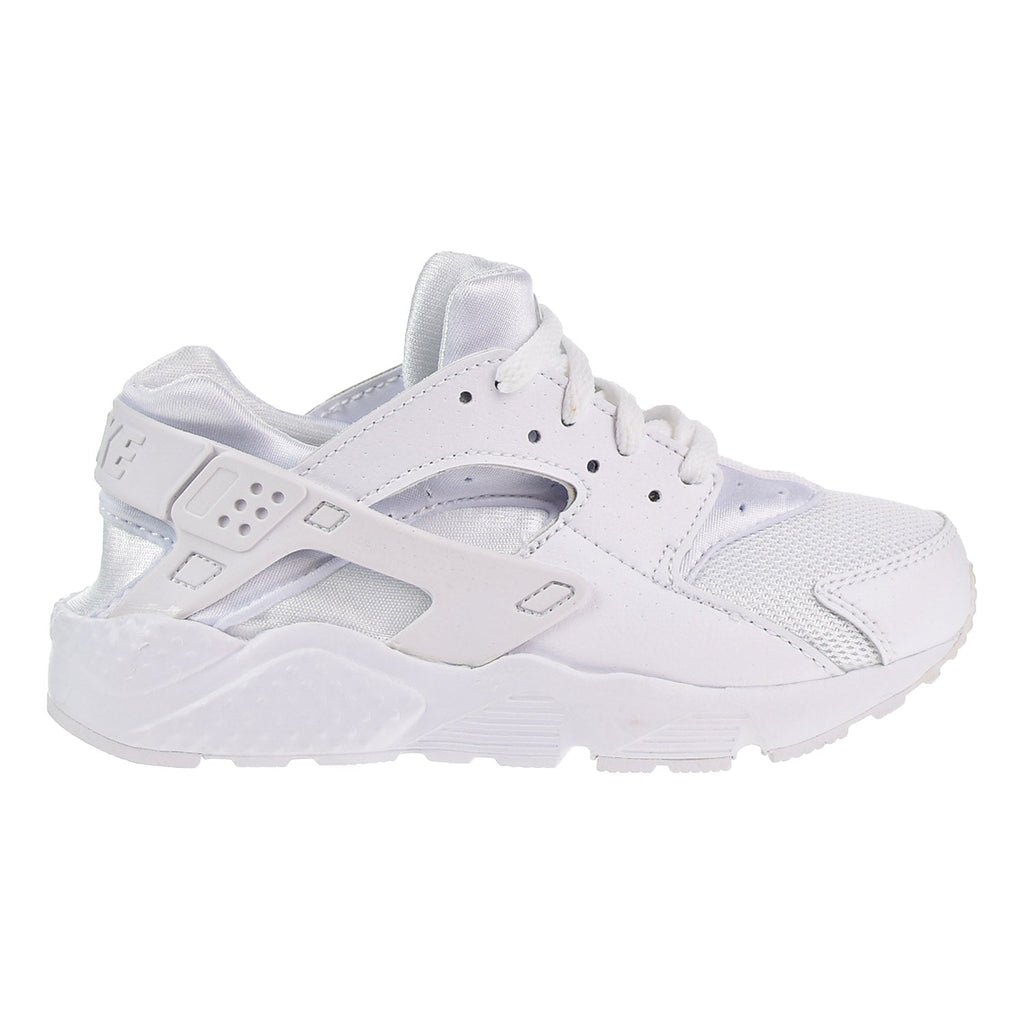 Nike Huarache Little Kids Running Shoes White Pure Platinum Sports Plaza NY