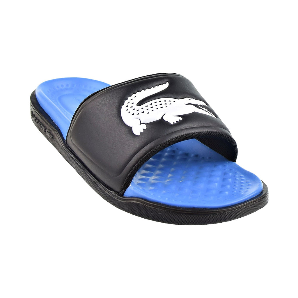 Lacoste Dualiste Synthetic Men's Slides Blue-Black