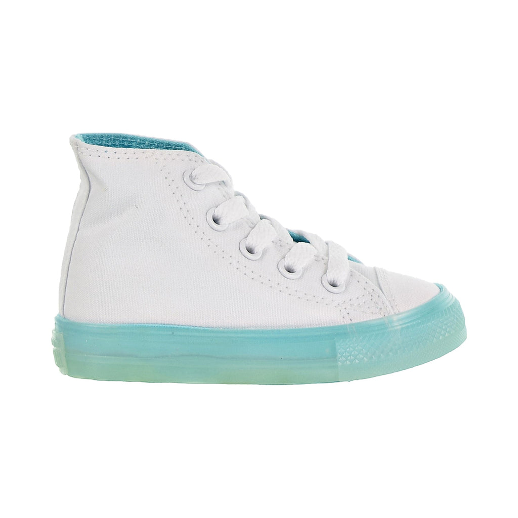 Converse Chuck Taylor All Star Hi Toddler Shoes White/Bleached Aqua