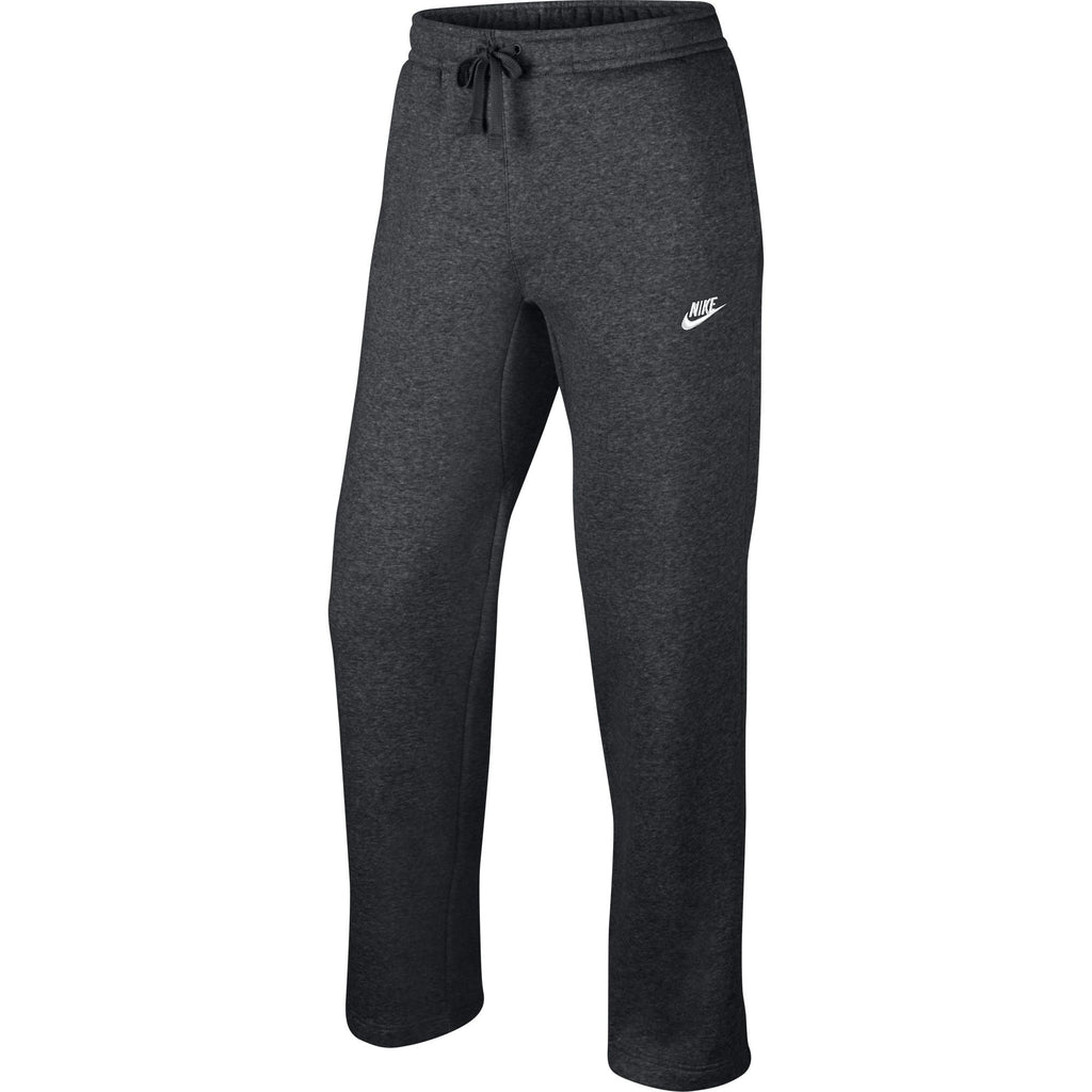 Nike Club Fleece Open Hem Men's Sweatpants Dark Grey/White