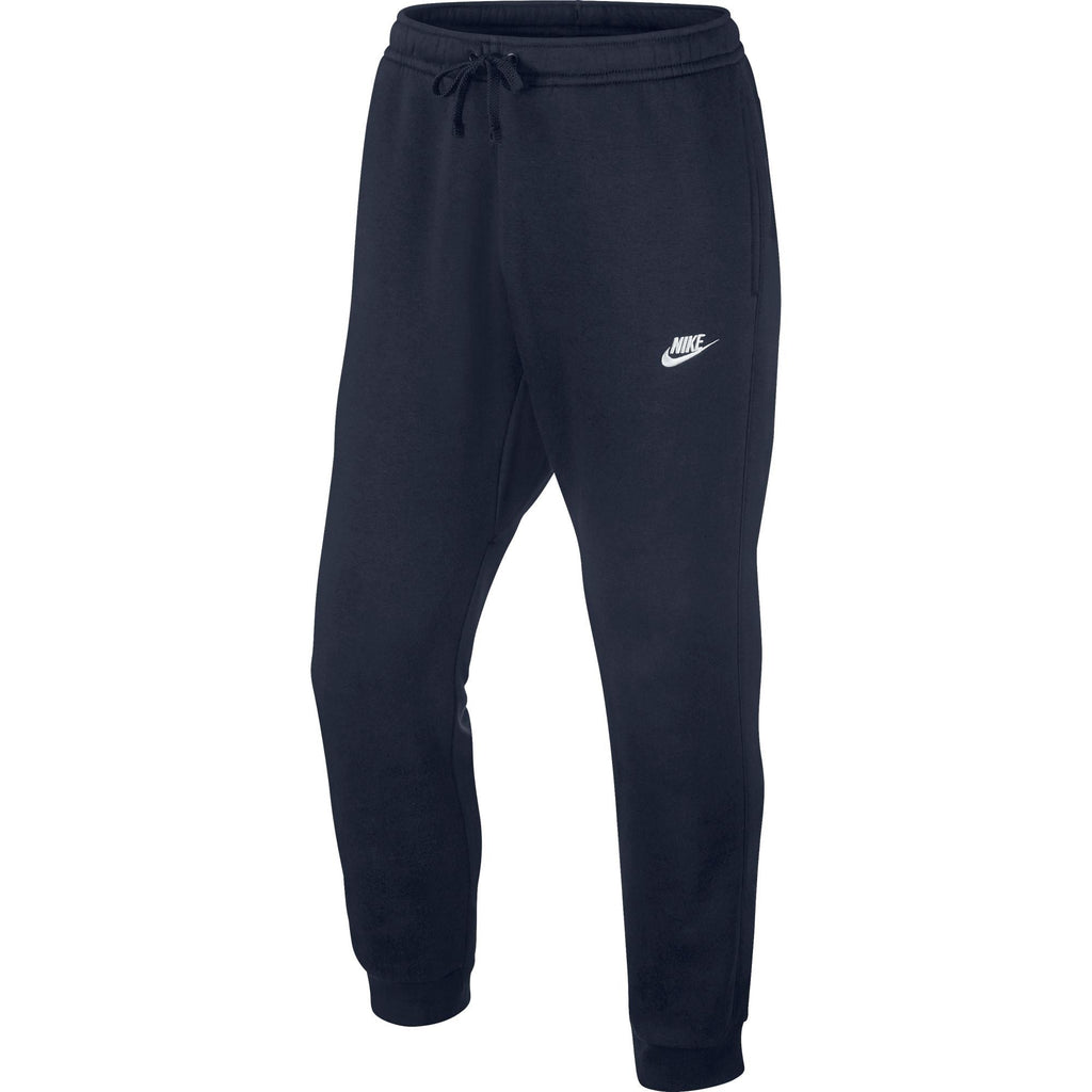 Nike Club Fleece Sportswear Men's Jogger Pants Navy Blue/White