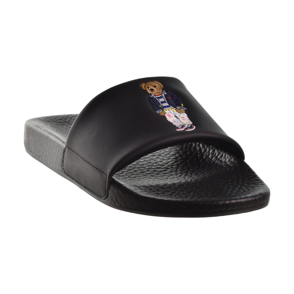 Polo Ralph Lauren Bear Men's Slide Sandals Black