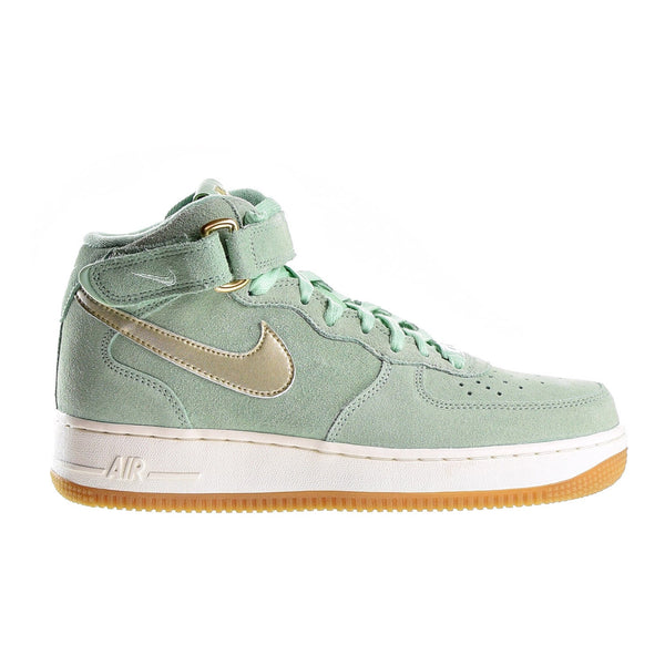 Nike Air Force 1'07 Mid Seasonal Women's Enamel Green/Metallic Gold Star-Sail