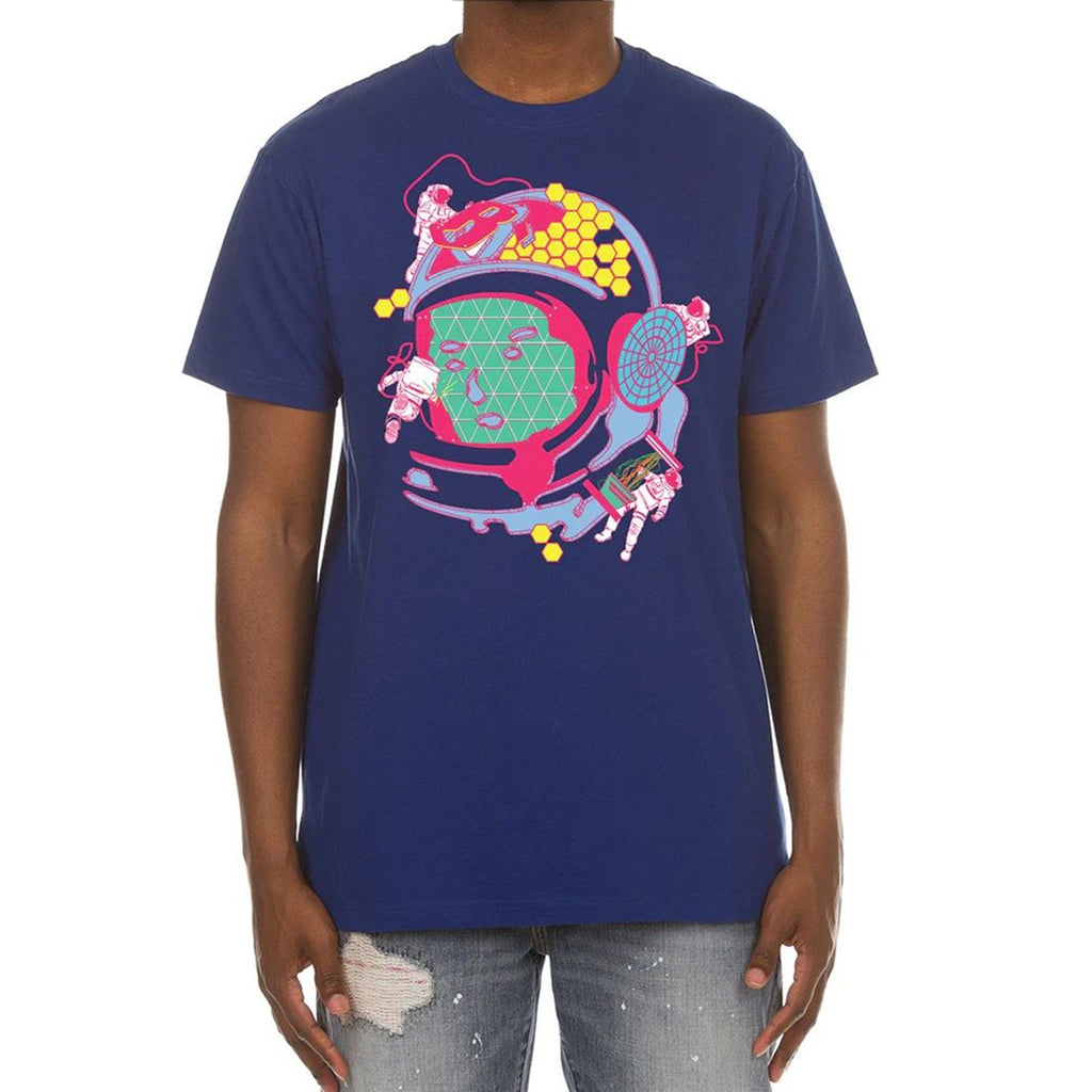 Billionaire Boys Club Depths BB Maintenance Men's T-Shirt Blue