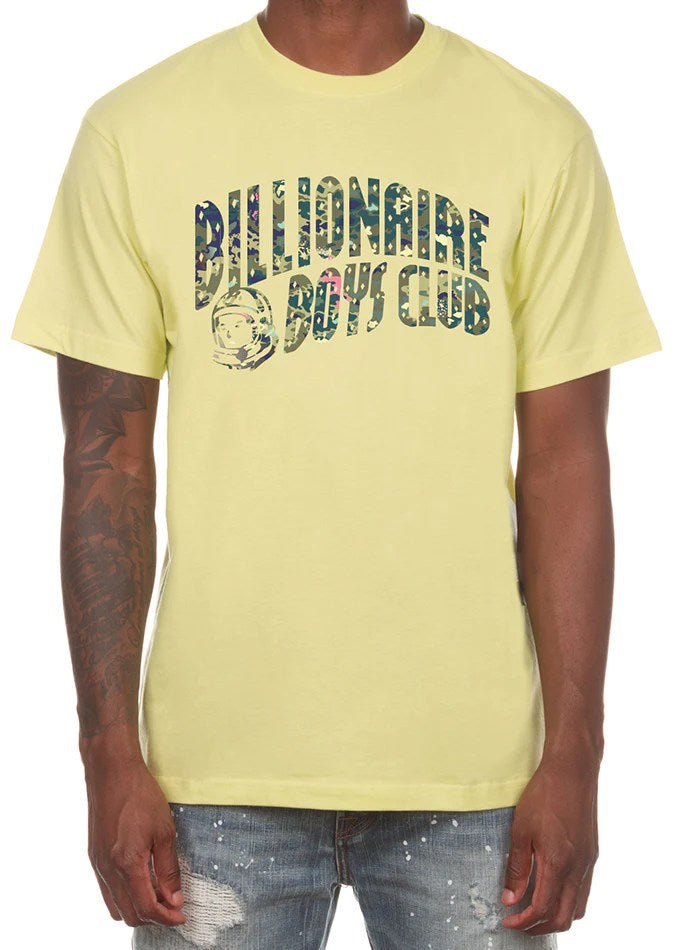 Billionaire Boys Club BB Arch Particles SS Men's Tee Wax Yellow