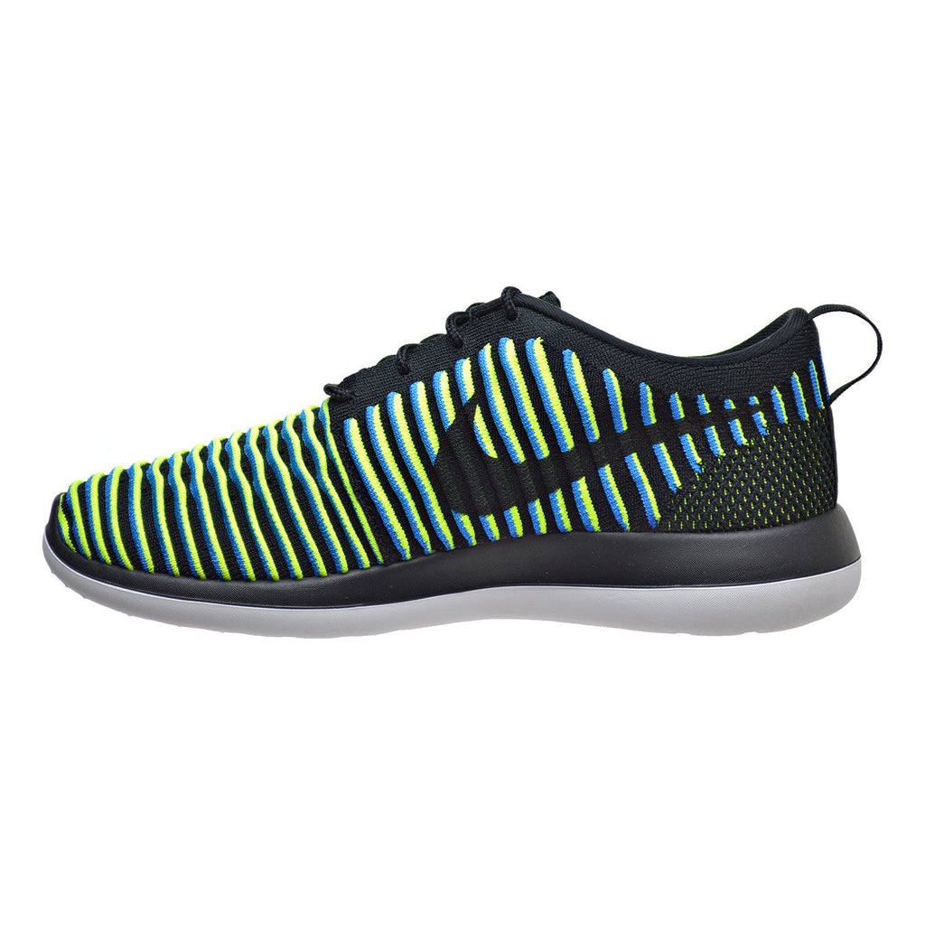 Nike Roshe Two Flyknit Women s Shoes Black Photo Blue Volt Sports Plaza NY