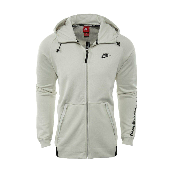 Nike Air Max Full-Zip Men's Hoodie Bone-Black