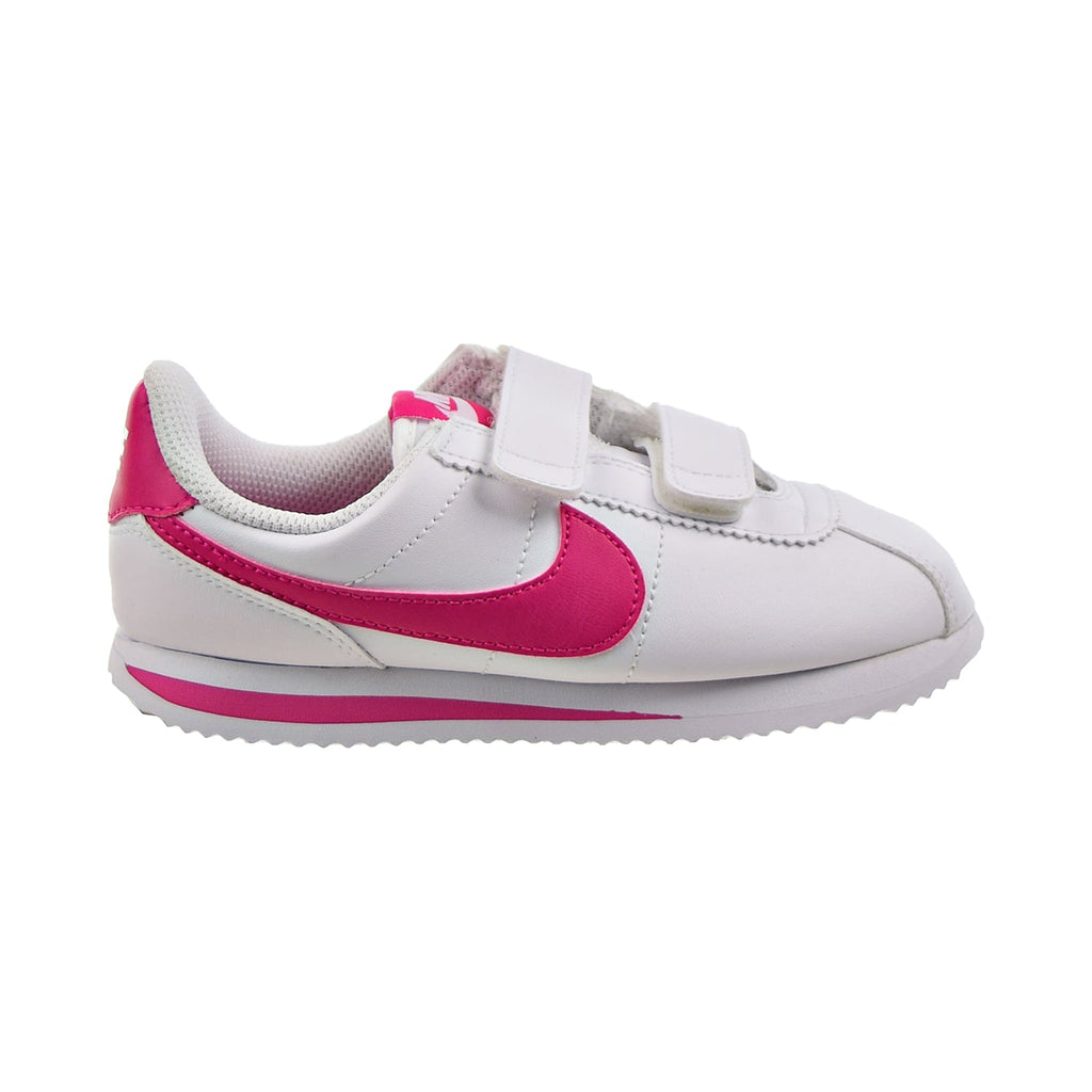 Nike shoes with pink swoosh best sale