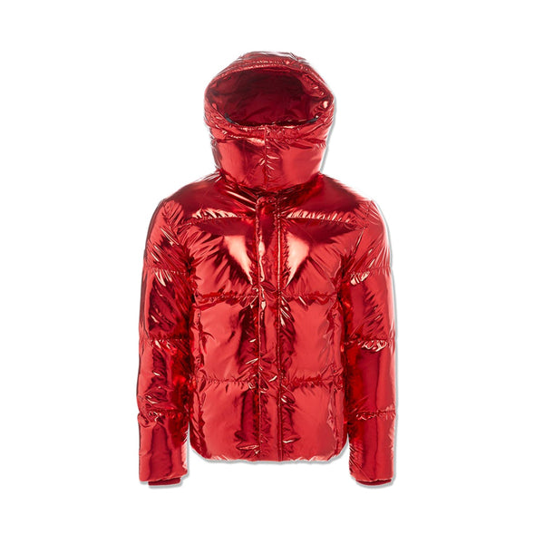 Jordan Craig Toronto Metallic Men's Bubble Jacket Metallic Red