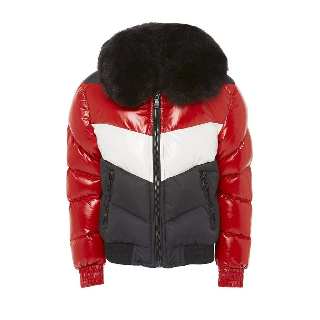 Jordan Craig Sugar Hill Kids Puffer Jacket Red