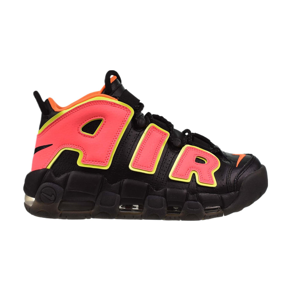 Nike Air More Uptempo "Hot Punch" Women's Shoes Black-Volt