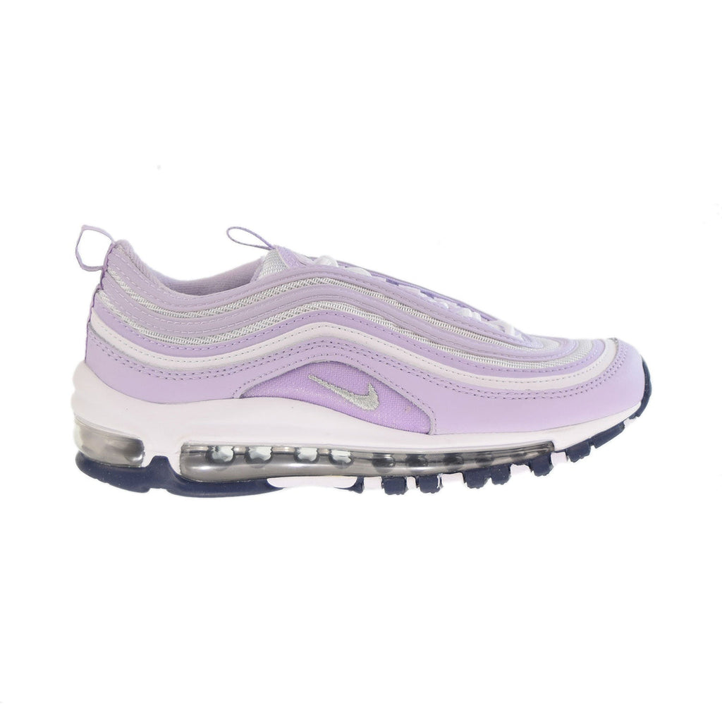 Nike Air Max 97 (GS) Big Kids' Shoes White-Metallic Silver