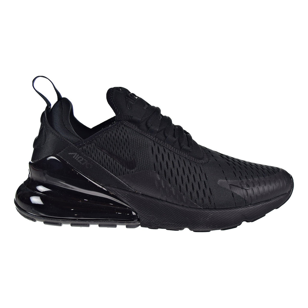 Nike Air Max 270 Men s Running Shoes Black Black Black Sports Plaza NY