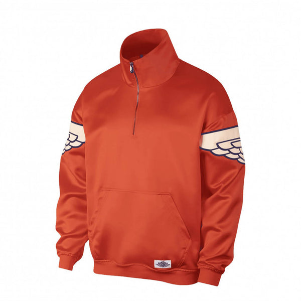 Jordan Wing Classic Men's Pull Over Hoodie Orange