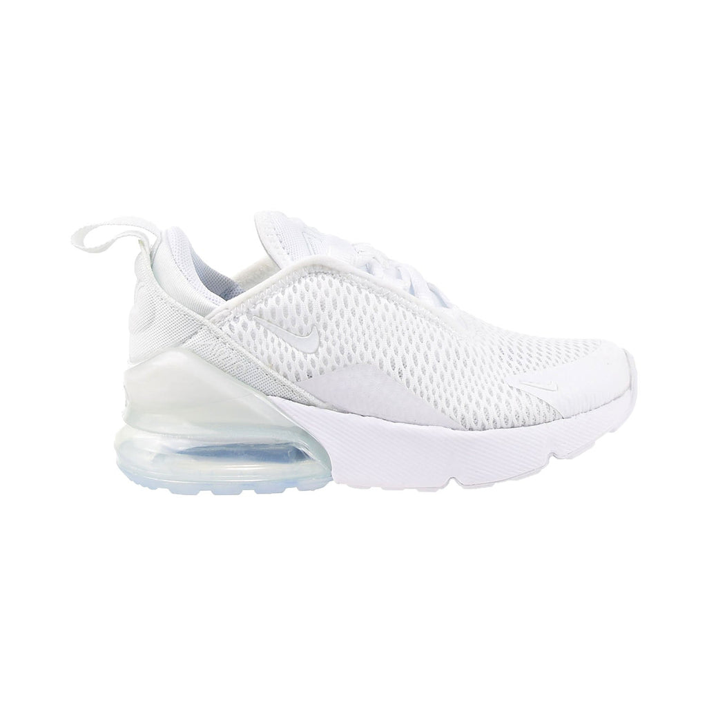 Nike Air Max 270 (PS) Little Kids' Shoes White-Metallic Silver