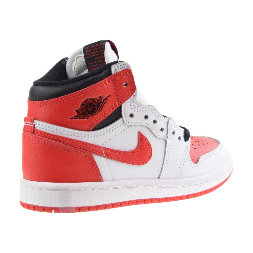 Air Jordan Retro 1 High OG PS Little Kids Shoes White University Re Sports Plaza NY