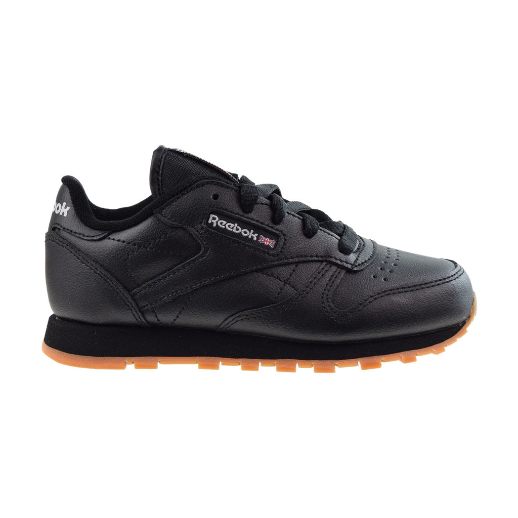 Reebok Classic Leather Little Kids' Shoes Black-Gum