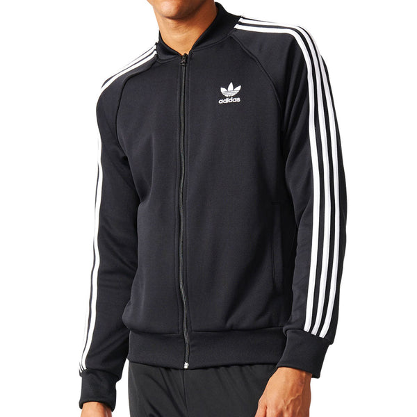 Adidas Originals Trefoil Superstar Men's Track Top Black/White