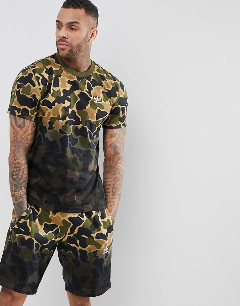 Adidas Men's Originals Camouflage Tee Multicolor