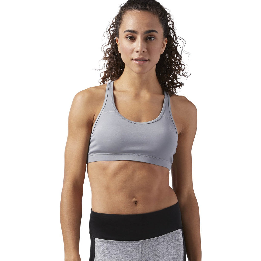 Reebok Women US Short Bra Gray