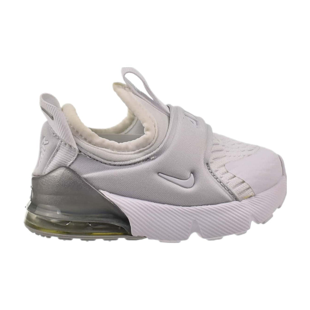 Nike Air Max 270 (TD) Toddlers' Shoes White-Metallic Silver