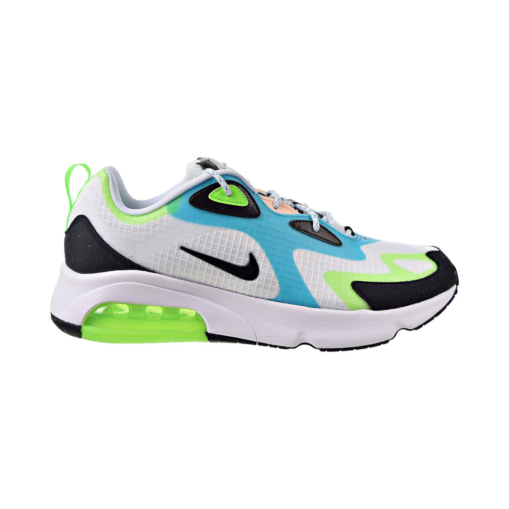 Nike air max 200 green and white on sale