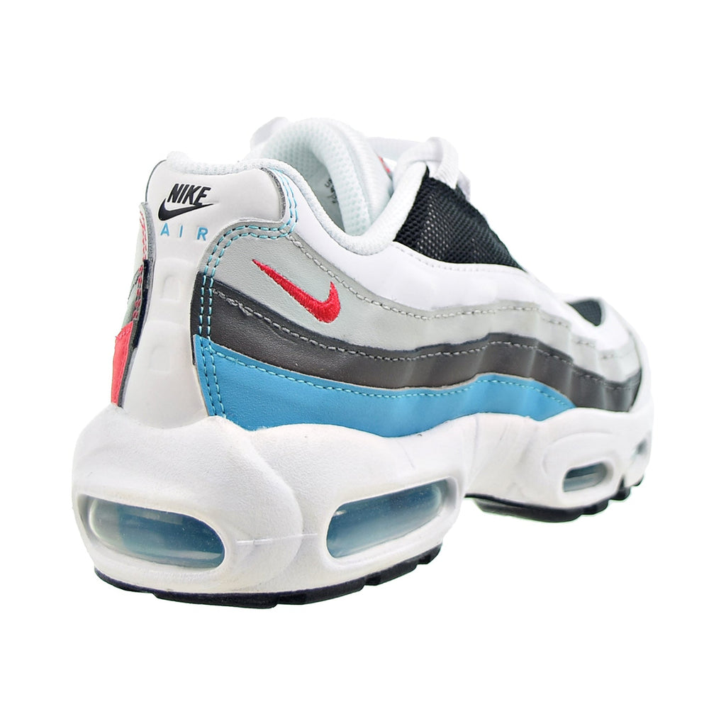 Big Kid's Nike Air Max 95 deals Recraft White/White-White-White (CJ3906 100) Size:4Y