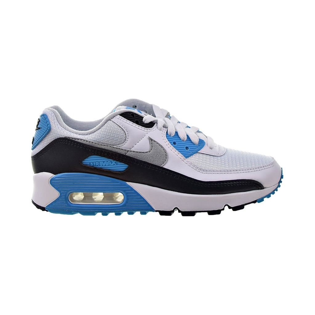 Mens nike air max 90 photo blue white hotsell