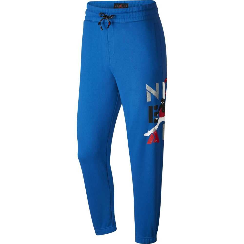 Air Jordan Aj4 Legacy Fleece Men's Sweat Pants Blue cq8303-412