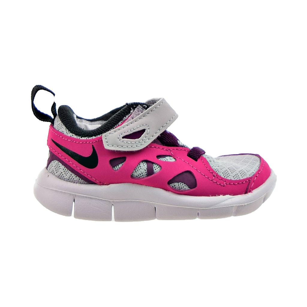 Nike Free Run 2 TD Baby Toddler s Shoes Pure Platinum Pink Prime San Sports Plaza NY