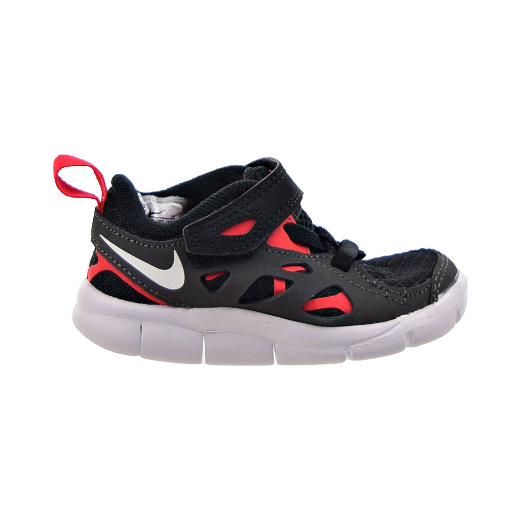 Nike Free Run 2 (TD) Toddler's Shoes Black-Siren Red-Medium Ash-White