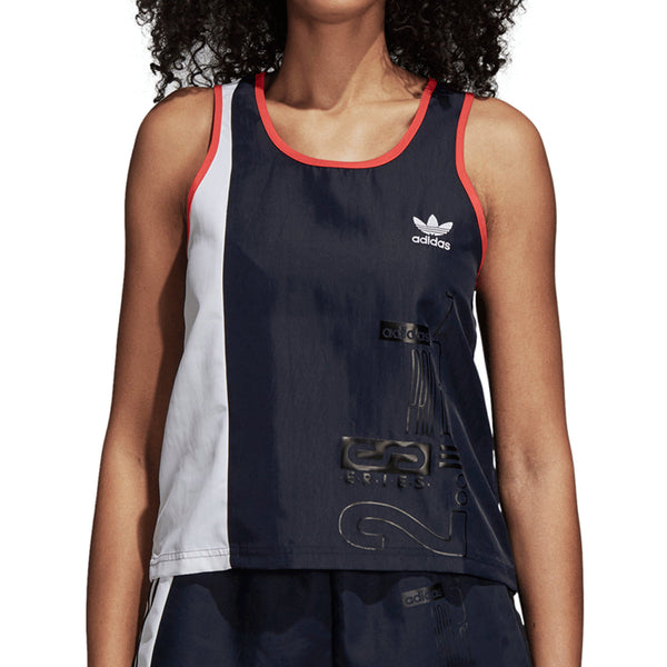 Adidas Originals Active Icons OG Tank Top Legend Ink/White/Red